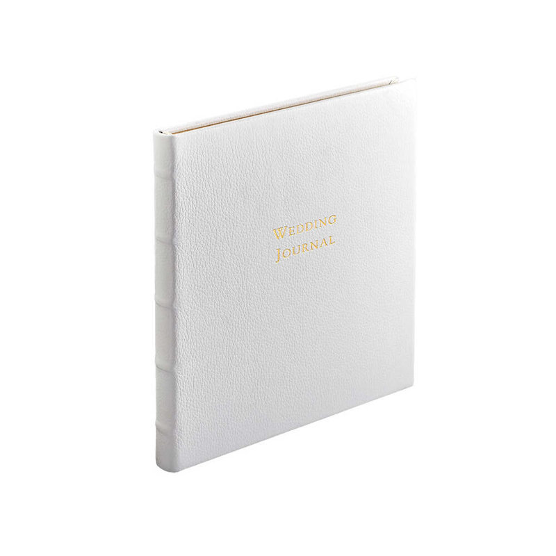 Leather Wedding Journal