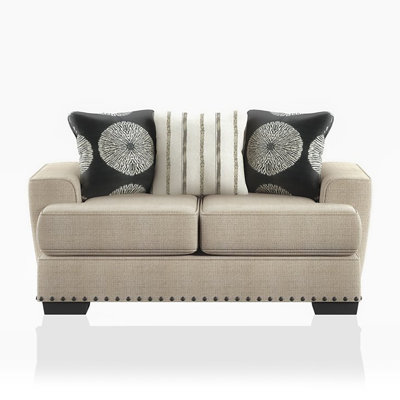 Nellie Upholstered 75'' Loveseat