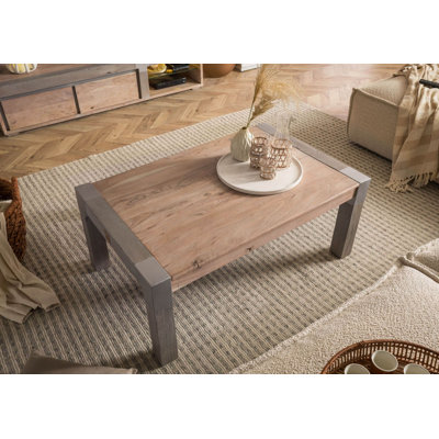 Amsterdam Solid Wood Coffee Table with Storage