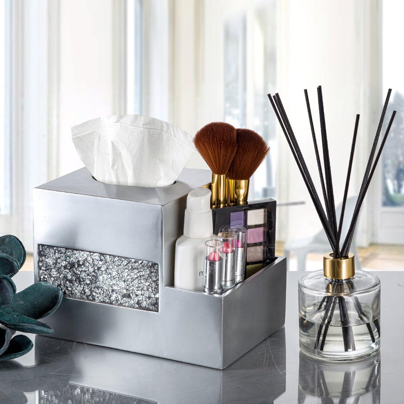 Tissue Box Cover & Organizer