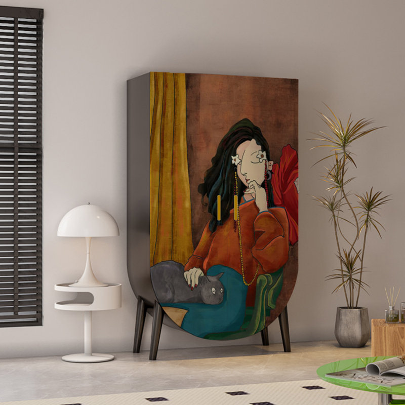Armoire de rangement Nordic Abstract