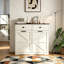Armoire de tri de lessive, poubelle basculante-129684401