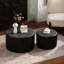 Ensemble de tables basses rondes