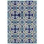 Tapis bleu touffeté à la main Demirhan-20667418