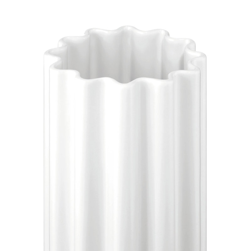 Vase de plancher en céramique Arianna, Crème