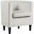 Barrel-Shaped Upholstered Velvet Chair-176999437