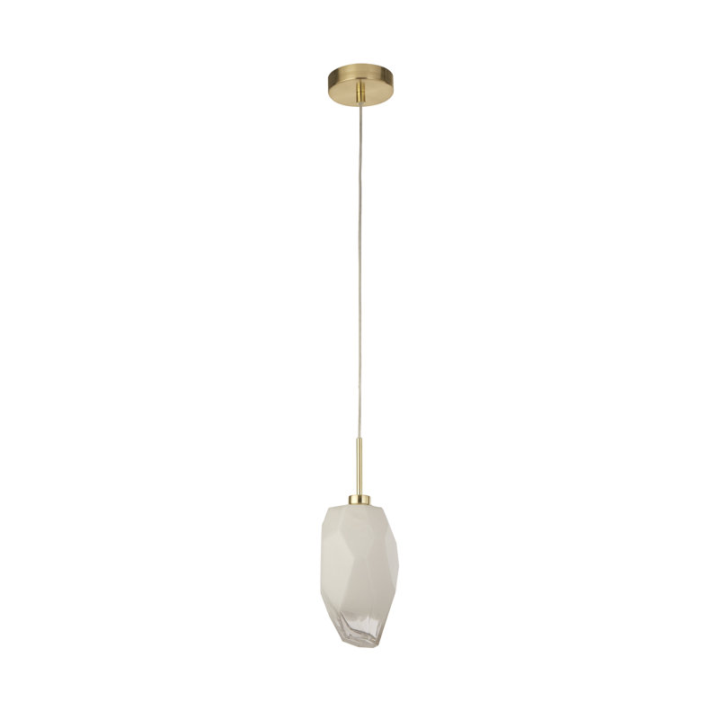 Akiela 1 - Light Satin Brass Single Pendant