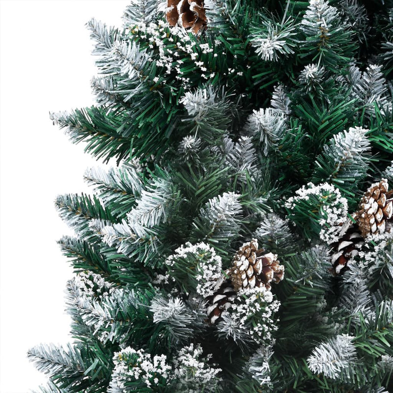 Artificial Christmas Tree with LEDs&Ball Set, 7.87ft H x 3.94ft W x 3.94ft D