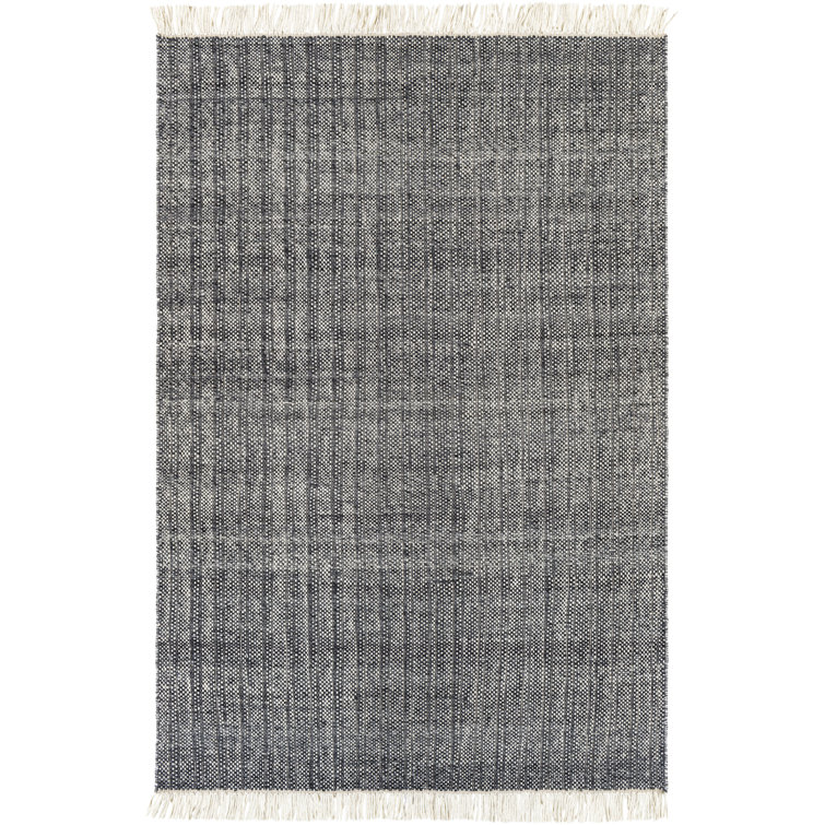 Tapis gris en laine Chudleigh