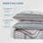 3-Piece King/Cal King Quilt Set,Aqua