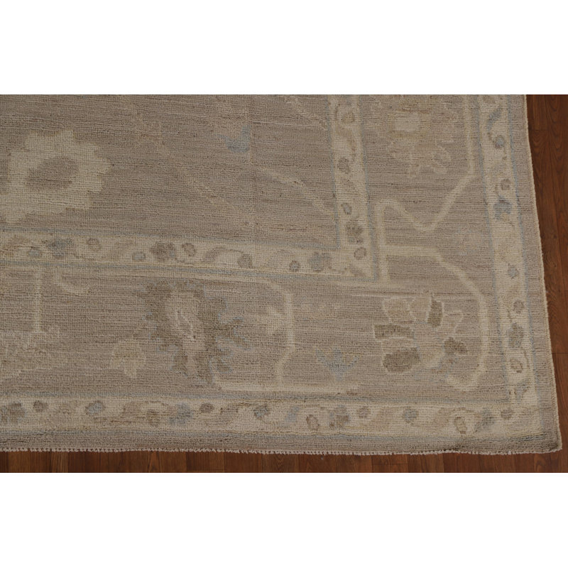 Vegetable Dye Oushak Turkish Area Rug