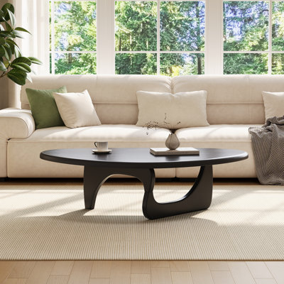 Table basse moderne moderne en bois pour le salon
