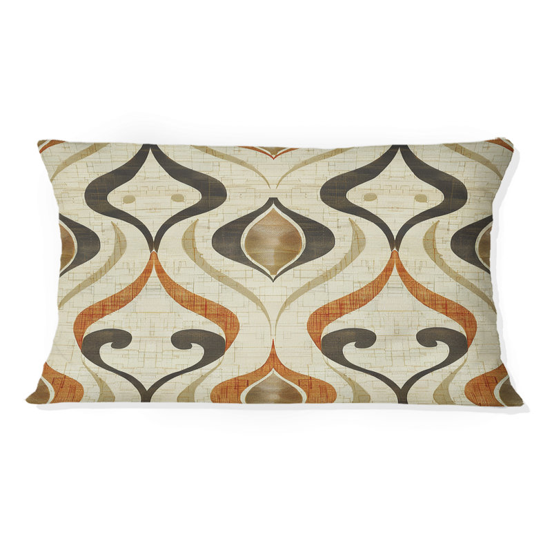 Coussin lombaire Mid-Century