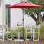 Parasol de marché carré 77 po x 77 po Bohn-387078988