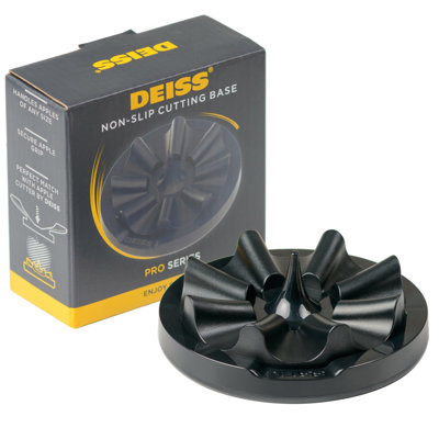 Deiss Pro Apple Slicer Base - Safe, Secure Grip for Perfect Slices