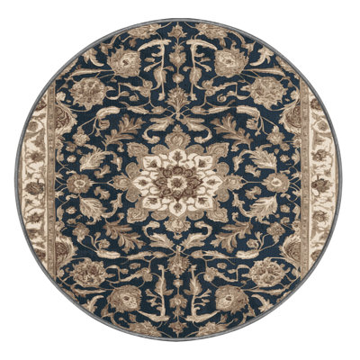 Machine Washable Persian Gray Area Rug