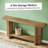 Double-Layer Storage Sofa Table,Hallway Table,Console Table