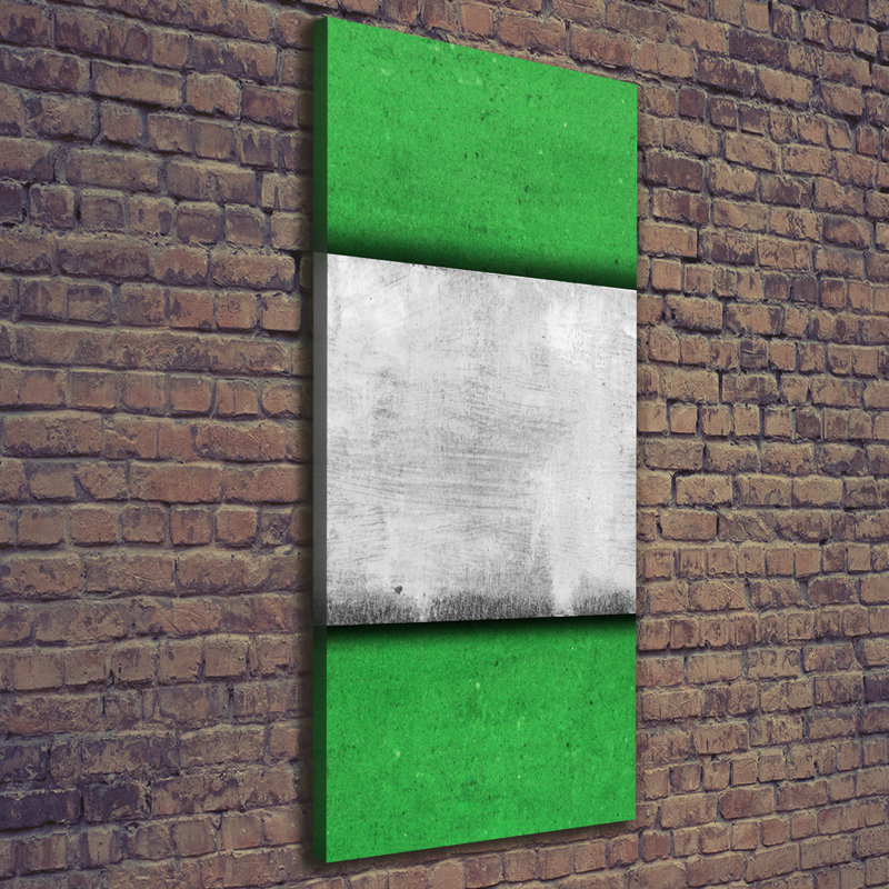 Green Wall - Wrapped Canvas Print
