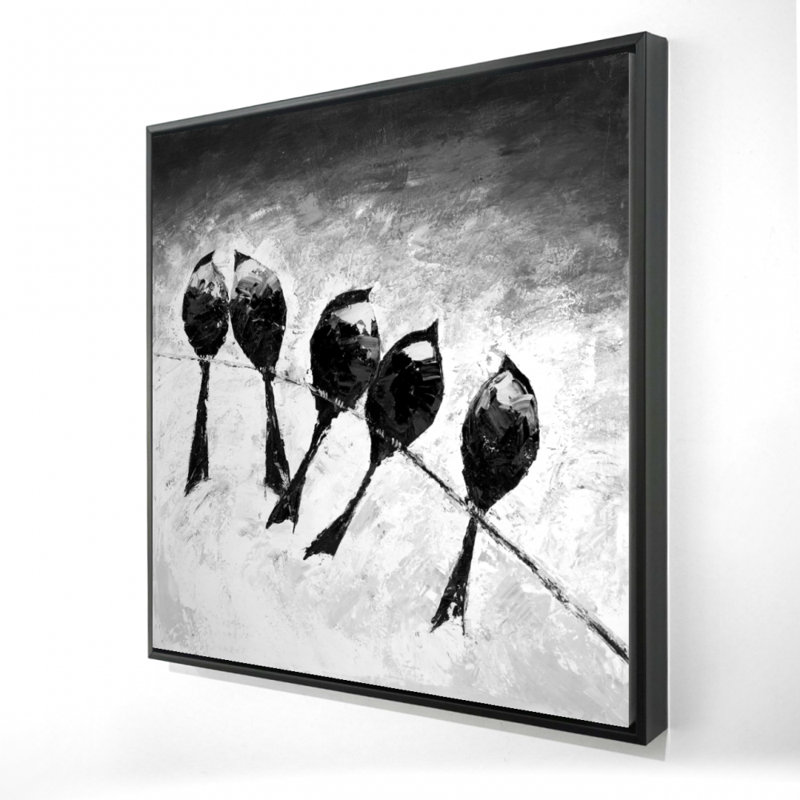 «Cinq oiseaux perchés»
