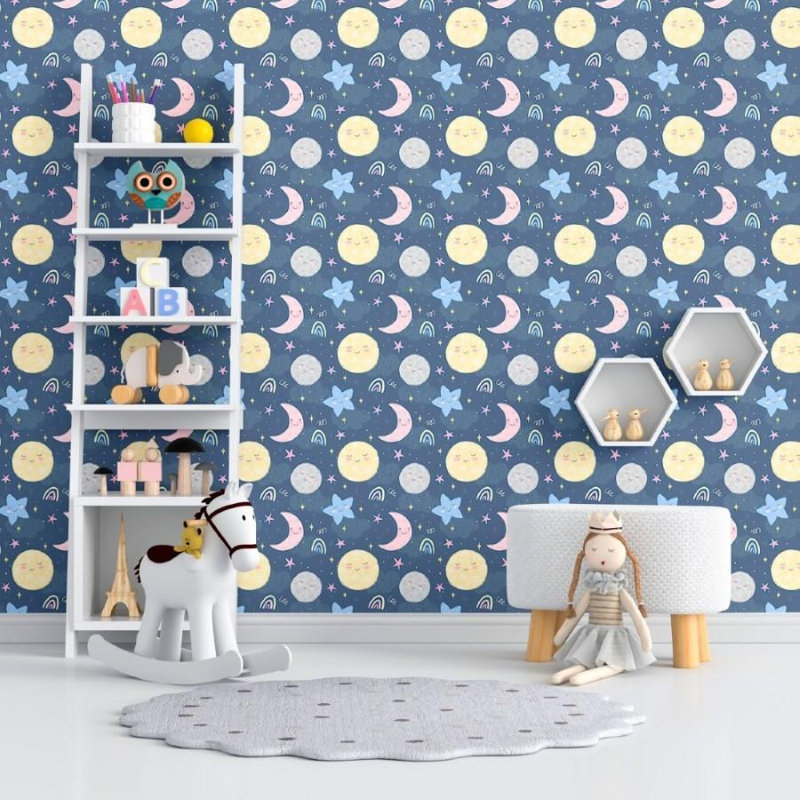 Rouleau de papier peint adhésif L 126 po x l 24 po