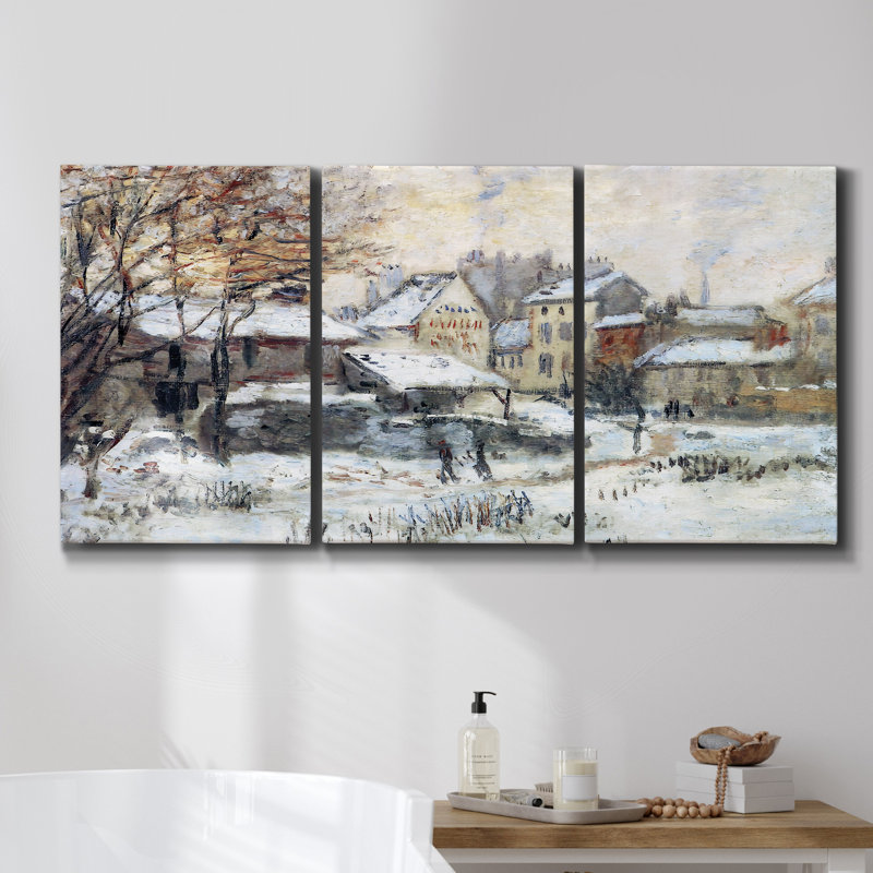 Quiet Reflection - Toile encadrée multi-pièces, H 48 po x l 96 po x P 2 po