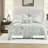 Premium 5 Piece Bedding Sets, Full Queen Microfiber, Modern Farmhouse Home