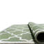 Tapis de surface vert lime touffeté à la main Siesta Arcade-18410518