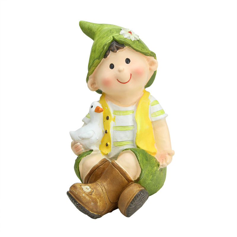 Figurine de jardin 7 po