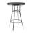 Dakobe Round Metal Base Dining Table