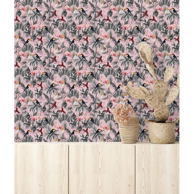 Panneau de papier peint Ethelsville, L 18,75 po x l 25 po, Papier