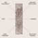 Raghidah Contemporary Glam Abstract Marble Brown/Cream Rug