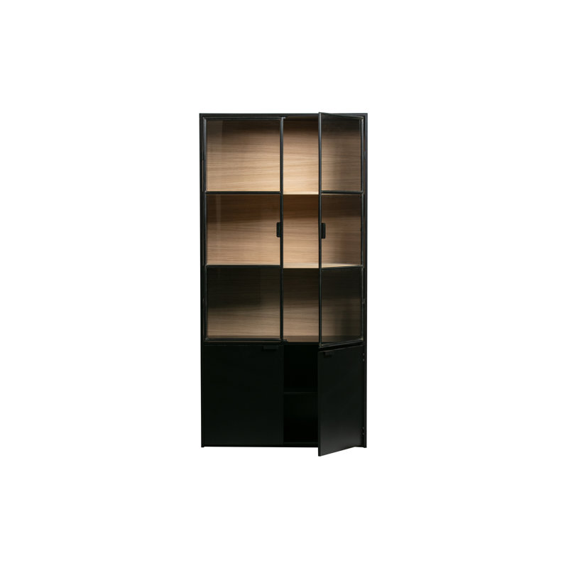Sivan Display Cabinet Black [Fsc]