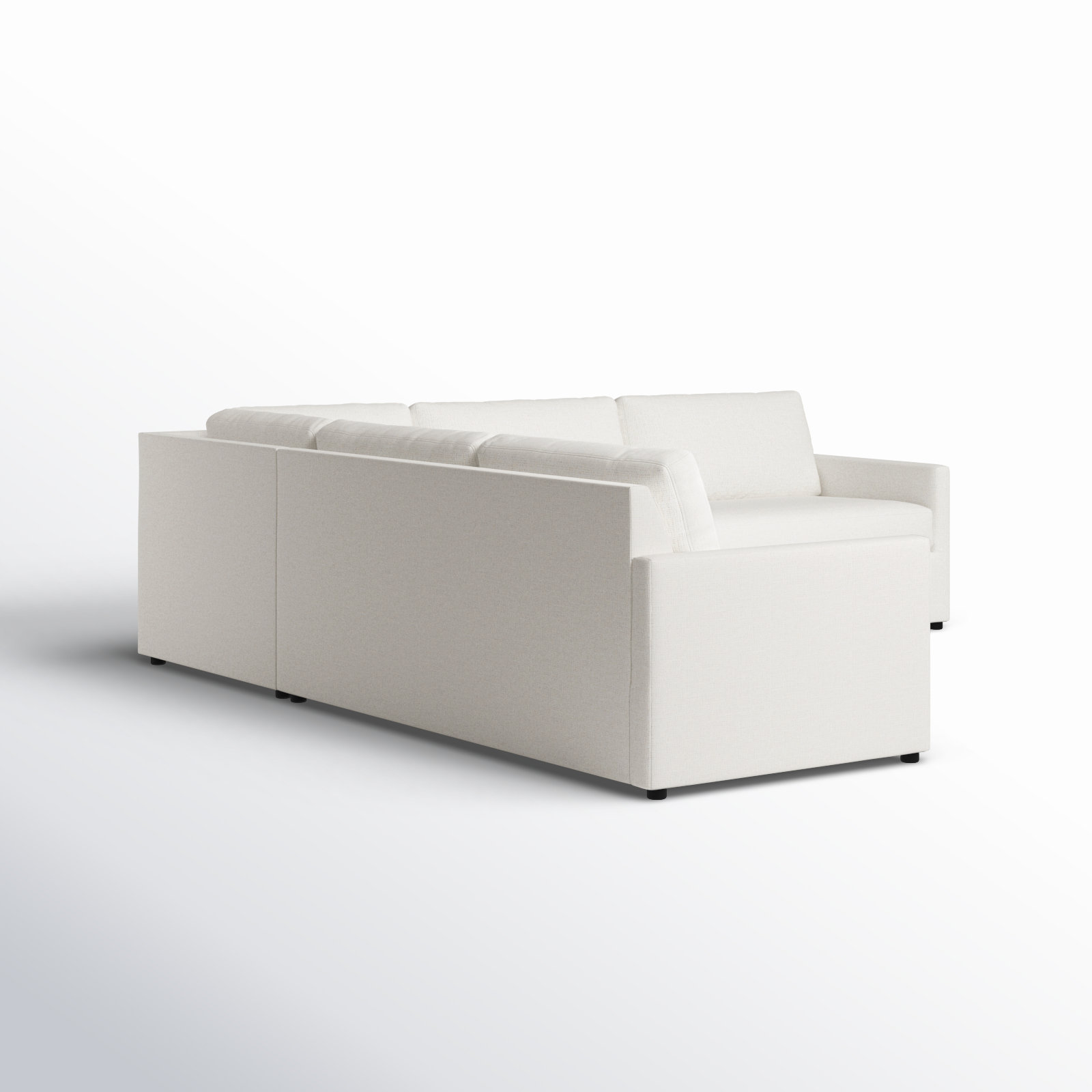 Damari Sectional, Drusky Moonglow Sustain® Basketweave