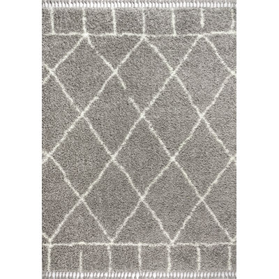 Tapis gris / ivoire Cantera