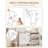 Freestanding Hidden Narrow Shoe Cabinet Organizer with 2 Flip Drawers for Entryway-1730625884