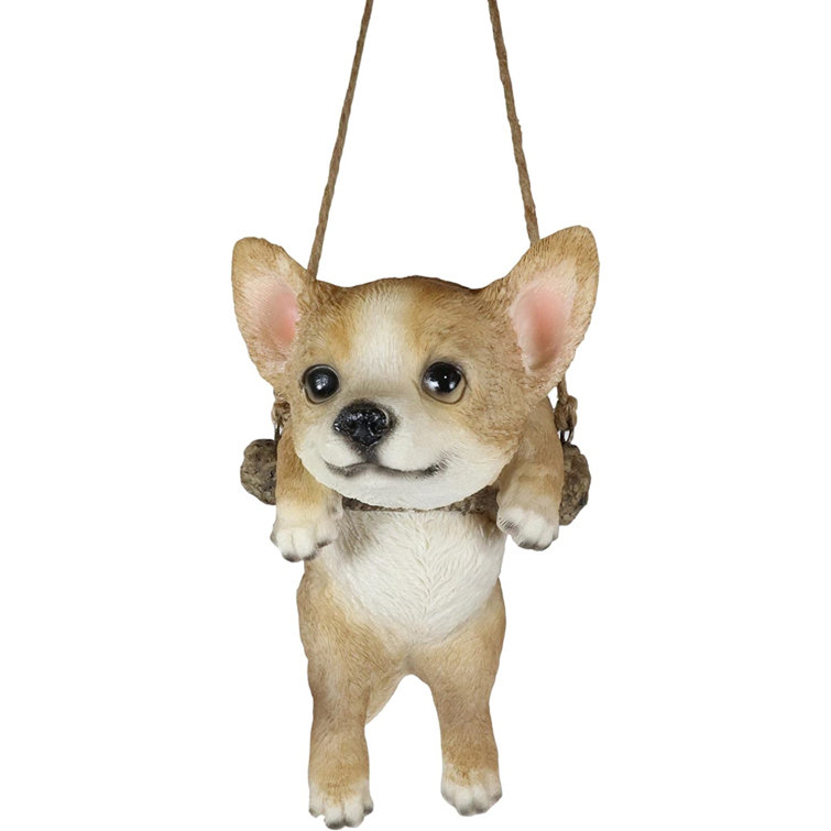 Hi-Line Gift Ltd. Hanging Chihuahua Puppy Statue