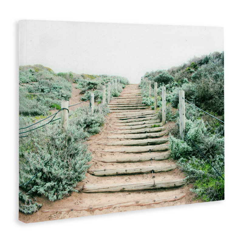 «Stairway To Heaven Path», toile par Leah Noel Art, 24" H x 30" W