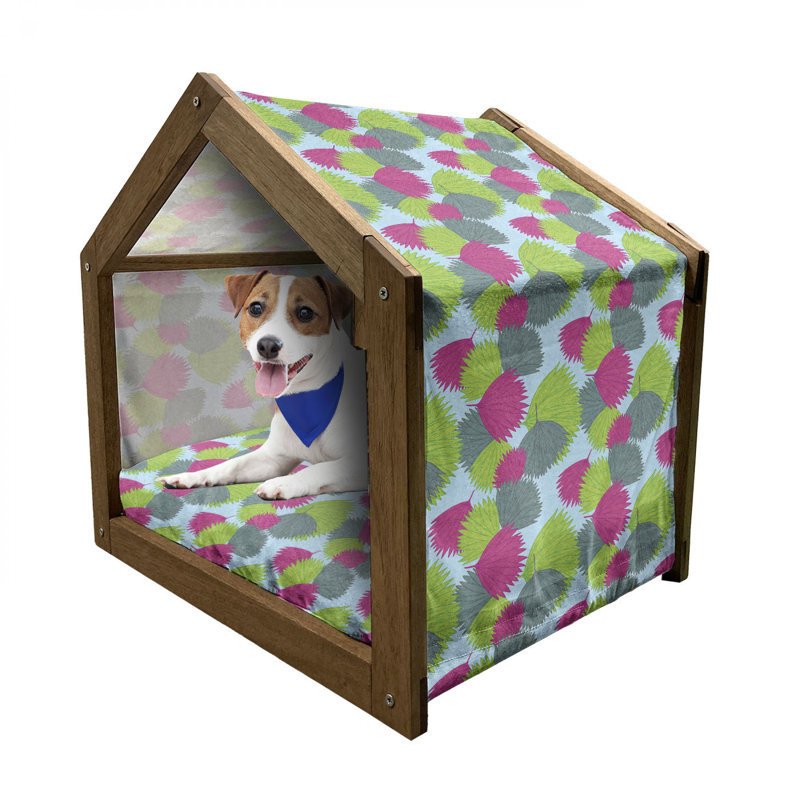 Niche pour chien en bois, H 22,44 po x l 23,62 po x P 17,72 po