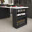 Expandable Kitchen Island with Dining Table,Cabinet & 2 Drawers
