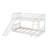 Twin Over Twin Bunk Bed With Convertible Slide And Ladder-1508243356