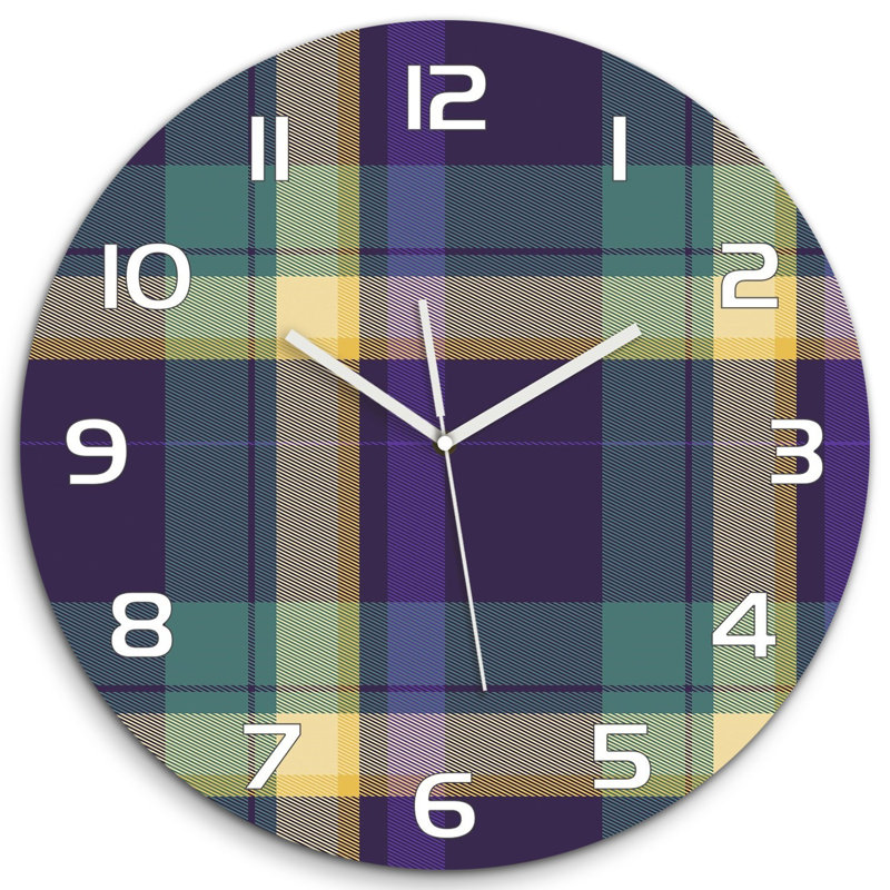 Jmyah Glass Wall Clock