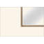 Miroir à affiche couleur sable