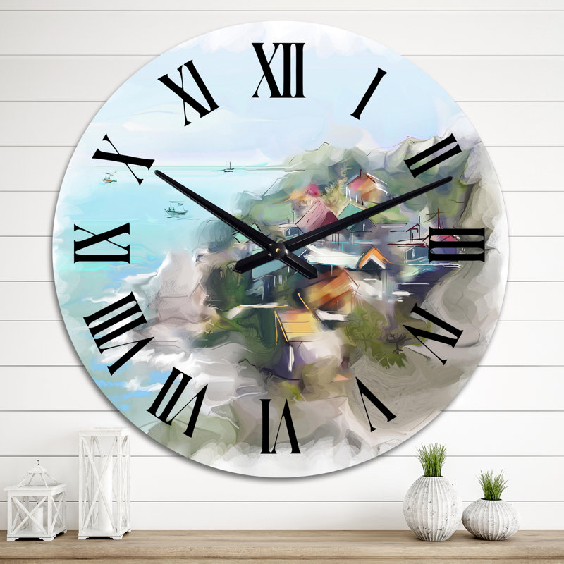 Horloge murale surdimensionnée, Moyen