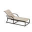 Key West Padded Sling Outdoor Chaise Lounge