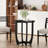 Karmesha Round Solid Wood Dining Table-180906294