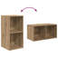 TV Cabinet Set 4 Pcs 37 X 37 X 72 Cm Engineered Wood-448131587