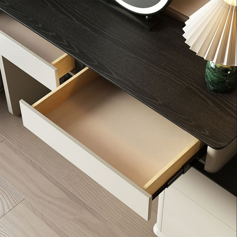 Makeup Vanity with Light mirror,8 drawers