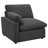 Roca Modular Power Loveseat Dark Grey-105300508
