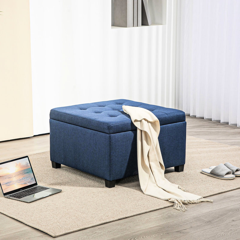 Rangement bleu avec plateau. Style rétro pour les entrées. Tissu à charnières souples, de grande capacité et de charnière sécuritaire - bleu. Espaces de vie de style rétro. Revêtement, espace, fabrication sécuritaire