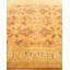 Tapis unique noué à la main brun de 6 pi 1 po x 9 pi Mayaguana